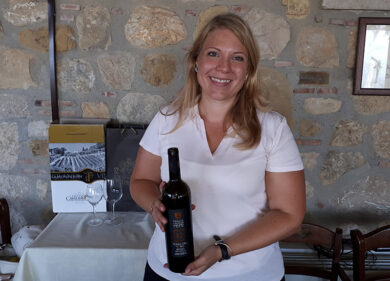 MIlena Pepe, dal Belgio in Irpinia per condurre un’azienda di vini