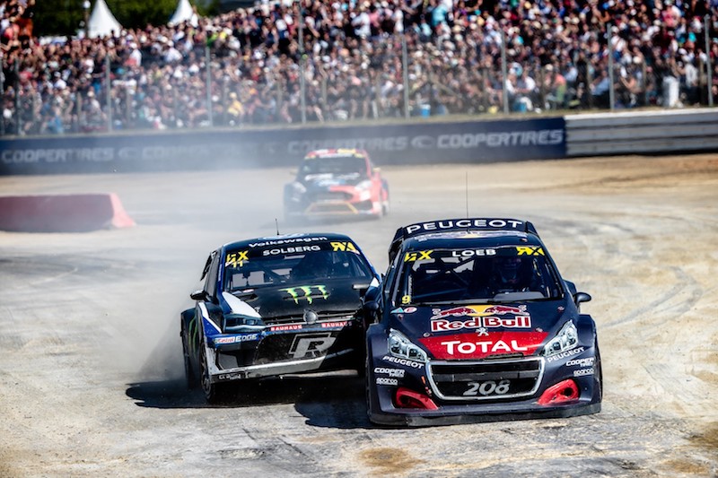 Il Team Peugeot nella tappa francese del WRX soffre Il Team Peugeot nella tappa francese del WRX soffre