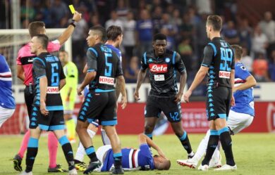 Napoli crolla con la Sampdoria. Ancelotti: “Ci è mancato…”