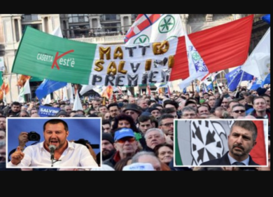 Lega diventerà “Prima gli italiani”? Ma è un marchio registrato da CasaPound