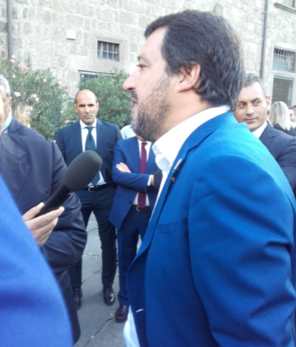 Salvini uragano: il ministro a Santa Rosa conquista la Tuscia