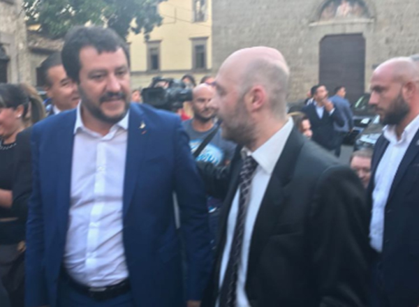 Salvini uragano: il ministro a Santa Rosa conquista la Tuscia