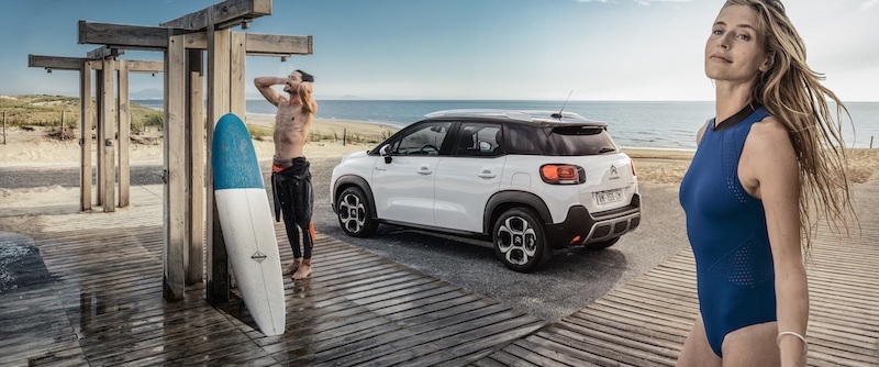 Nuova Citroen C3 Aircorss arriva la serie speciale Rip Curl