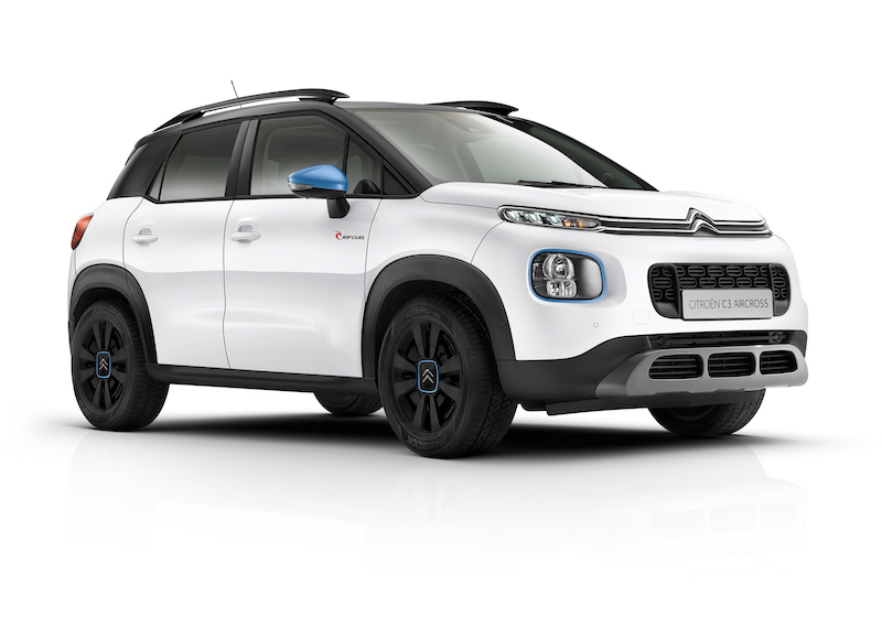 Nuova Citroen C3 Aircorss arriva la serie speciale Rip Curl