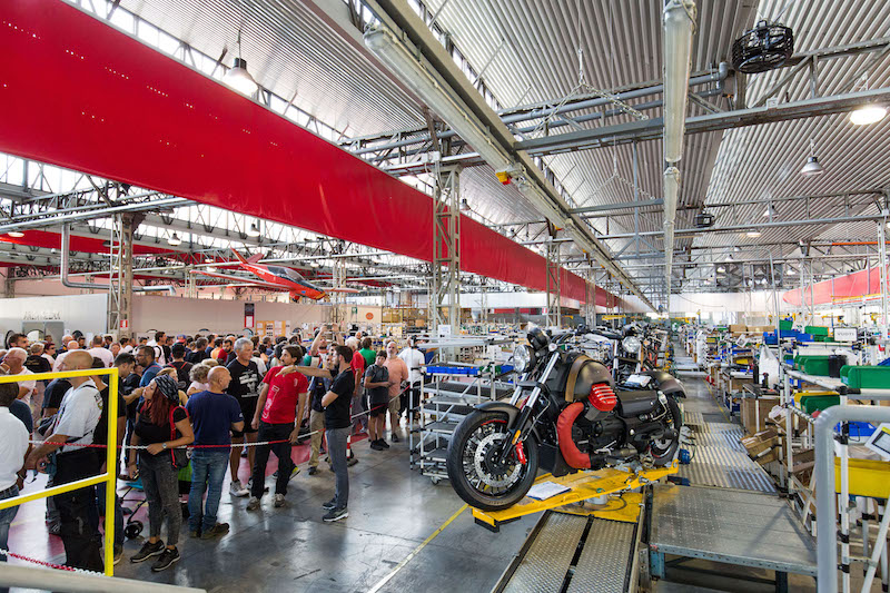 Moto Guzzi Open House 2018, trentamila aquile hanno invaso Mandello del Lario