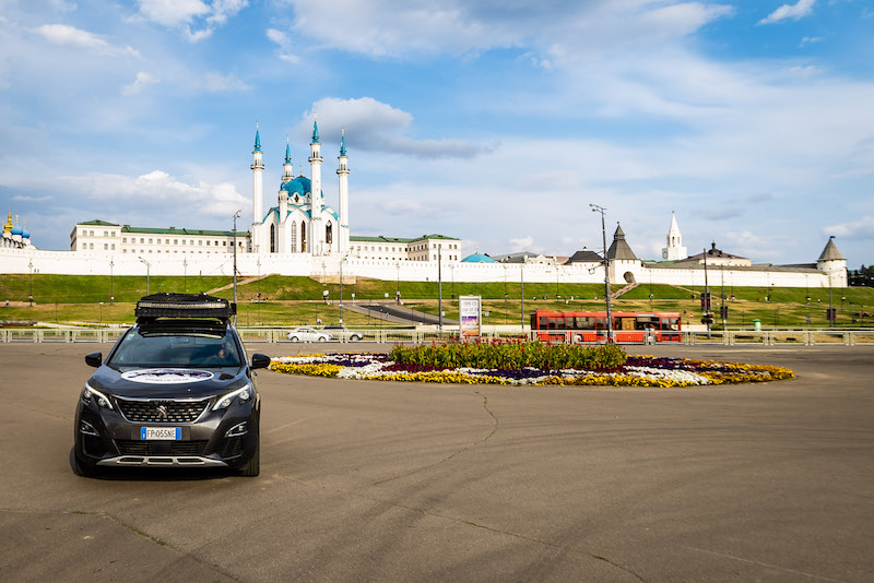 Sulle orme della Via della Seta, la Peugeot 3008 arriva a Kazan Sulle orme della Via della Seta, la Peugeot 3008 arriva a Kazan