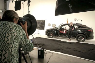 L’obiettivo di Giovanni Gastel interpreta la gamma Alfa Romeo B-Tech