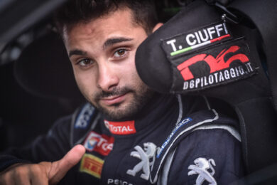 Tommaso Ciuffi è il campione 2018 del  Peugeot Competition RALLY 208