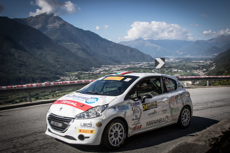Tommaso Ciuffi è il campione 2018 del  Peugeot Competition RALLY 208
