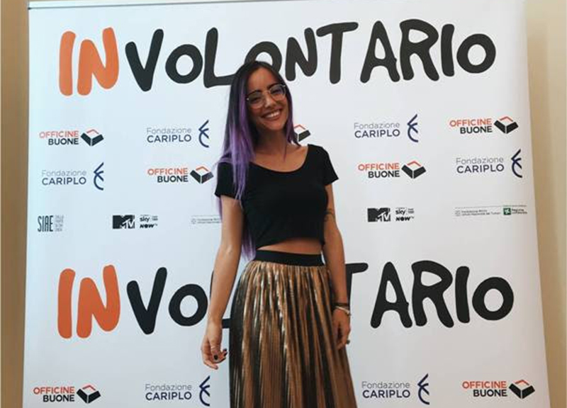 Giulia Penna protagonista di “InVolontario” Giulia Penna protagonista di “InVolontario”
