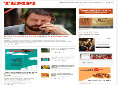 Editoria, è online la nuova versione del sito internet del mensile Tempi