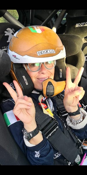 Anna Andreussi  torna al fianco di Paolo Andreucci al Rally Adriatico