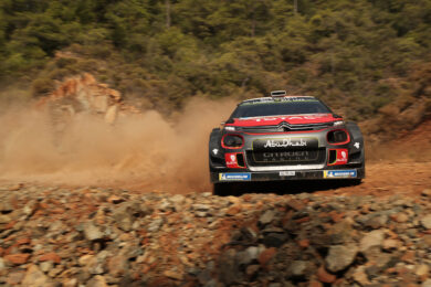 Rally di Turchia, le Citroen  C3 WRC combattono con la sfortuna