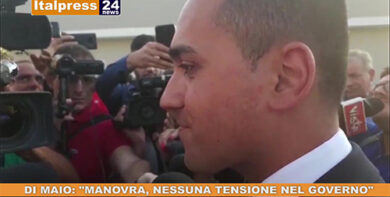 Manovra, Di Maio: “Nessuna tensione nel Governo”