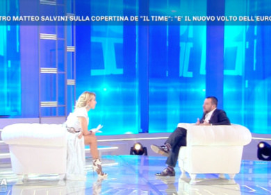 Ascolti tv, Auditel: Domenica Live, tutti i numeri della D’Urso. E Salvini…