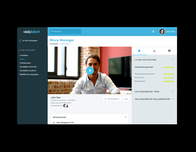 Visiotalent, 5 consigli per superare un video colloquio Visiotalent, 5 consigli per superare un video colloquio