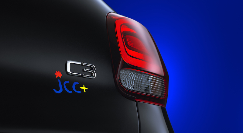 Citroen C3 JCC+ in soli 99 esemplari