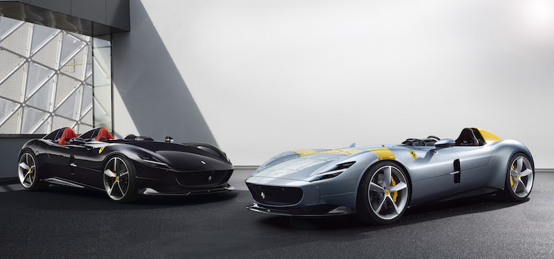 Ferrari Monza SP1 e SP2, solo per pochi Ferrari Monza SP1 e SP2, solo per pochi