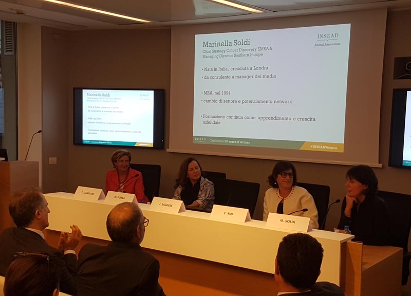 Candiani, Possa, Ripa e Soldi: le donne manager italiane Insead si raccontano Candiani, Possa, Ripa e Soldi: le donne manager italiane Insead si raccontano