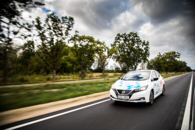 Electric Marathon, Nissan Leaf è protagonista