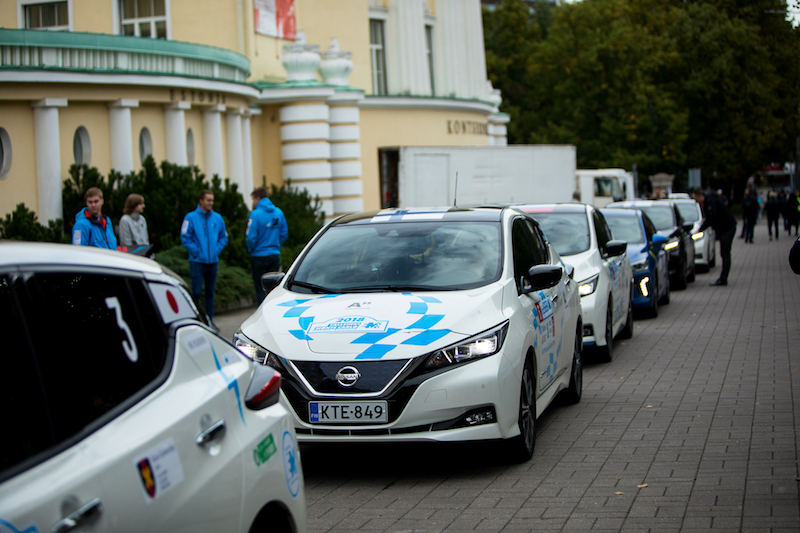 Electric Marathon, Nissan Leaf è protagonista Electric Marathon, Nissan Leaf è protagonista