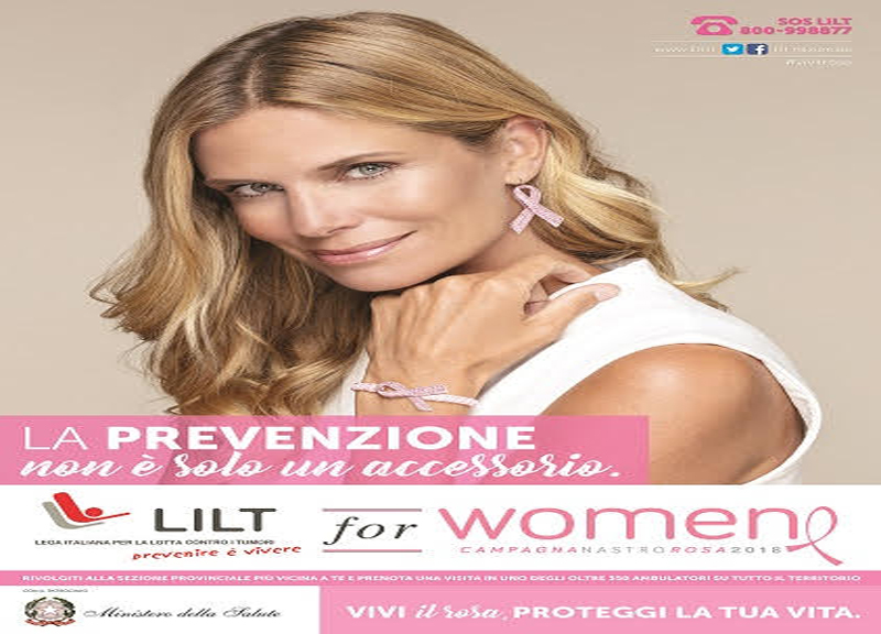Campagna Nastro Rosa, LILT per la prevenzione del cancro al seno Campagna Nastro Rosa, LILT per la prevenzione del cancro al seno