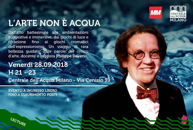 MM, Philippe Daverio venerdì 28 alla Centrale dell’Acqua di Milano MM, Philippe Daverio venerdì 28 alla Centrale dell’Acqua di Milano