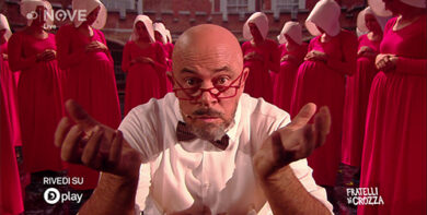 Crozza/Senatore Pillon, il nuovo paladino delle donne