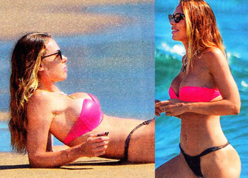 Totti compie 42 anni. Ilary Blasi in look glitterato e la figlia Chanel…FOTO Totti compie 42 anni. Ilary Blasi in look glitterato e la figlia Chanel…FOTO