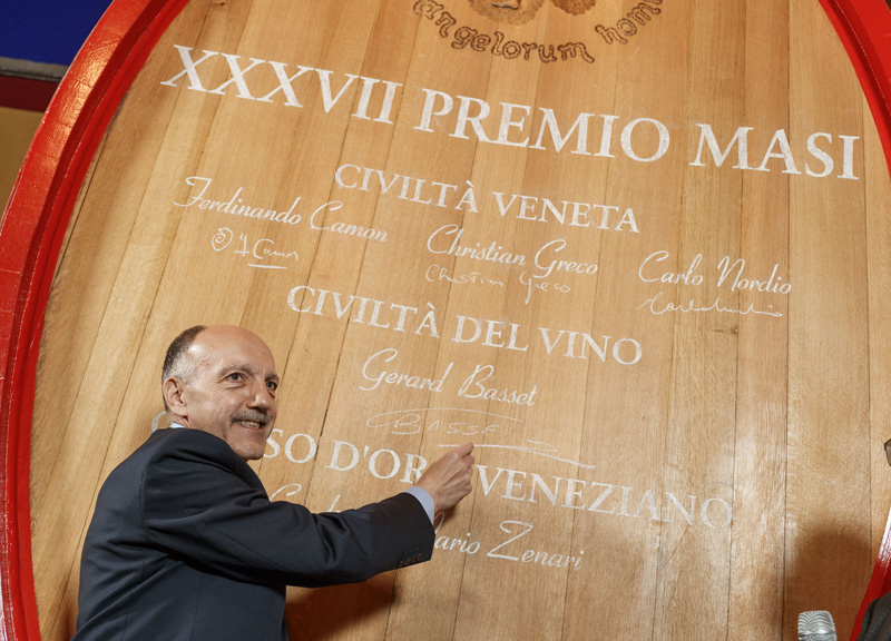 Premio Masi 2018, viene assegnato a Camon, Greco, Nordio, Basset e Zenari Premio Masi 2018, viene assegnato a Camon, Greco, Nordio, Basset e Zenari