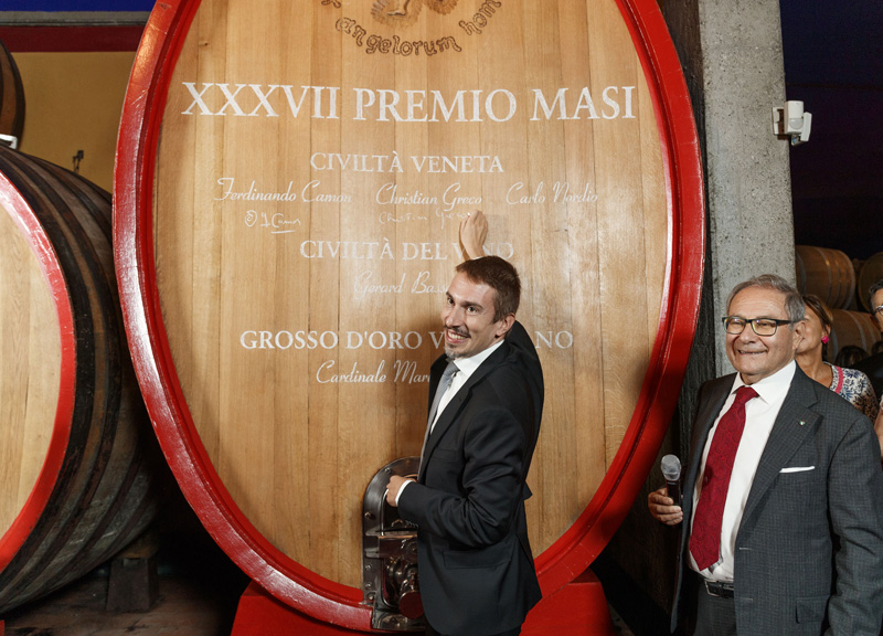 Premio Masi 2018, viene assegnato a Camon, Greco, Nordio, Basset e Zenari Premio Masi 2018, viene assegnato a Camon, Greco, Nordio, Basset e Zenari