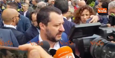 Manovra, Salvini: “Borsa positiva, i signori dello spread capiranno”