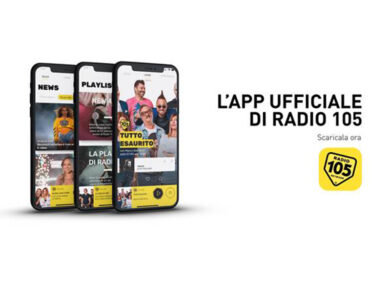 Radio 105 lancia la nuova APP. Ecco le nuove funzionalità