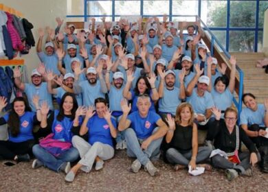 Samsung, i dipendenti volontari riqualificano la scuola Aldo Fabrizi di Roma