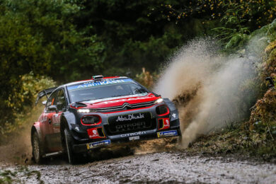 Rally Gran Bretagna, i piloti Citroen chiudono in sesta e ottava posizione