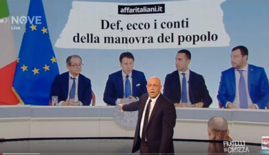 Crozza apre il programma con Affaritaliani. E trionfa negli ascolti tv