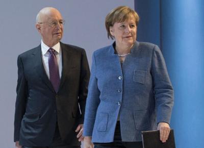 Davos Merkel Davos Merkel