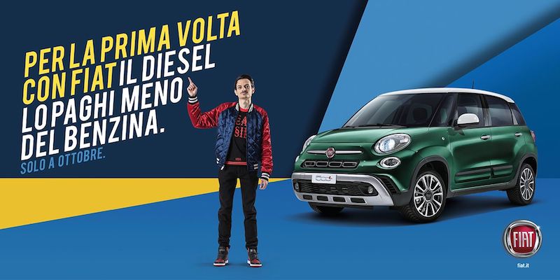 Fiat lancia la campagna Diesel e benzina allo stesso prezzo Fiat lancia la campagna Diesel e benzina allo stesso prezzo