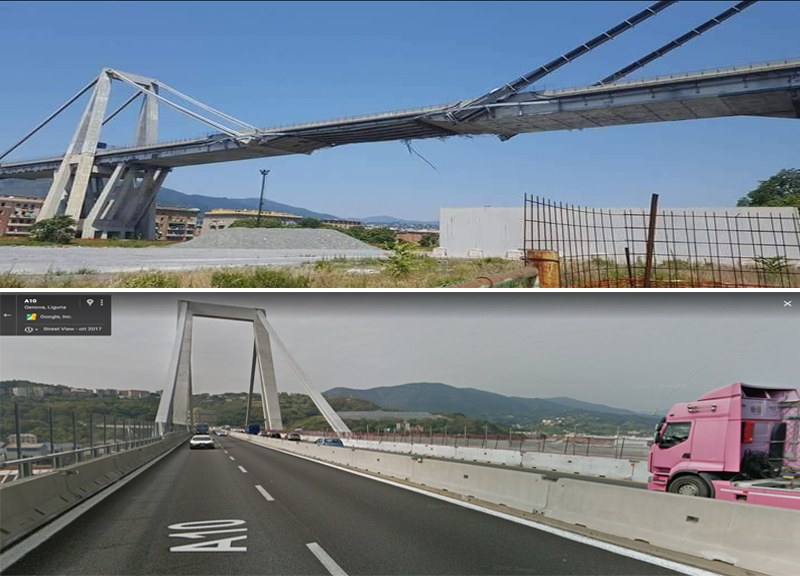 Ponte Genova: gip riapre parzialmente strada in zona rossa Ponte Genova: gip riapre parzialmente strada in zona rossa