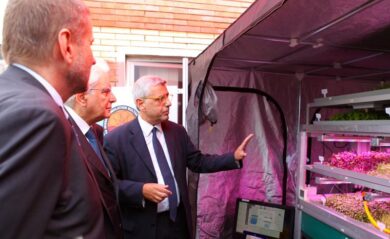 Spazio: l’orto “marziano” made in Italy miglior modello di verde high-tech