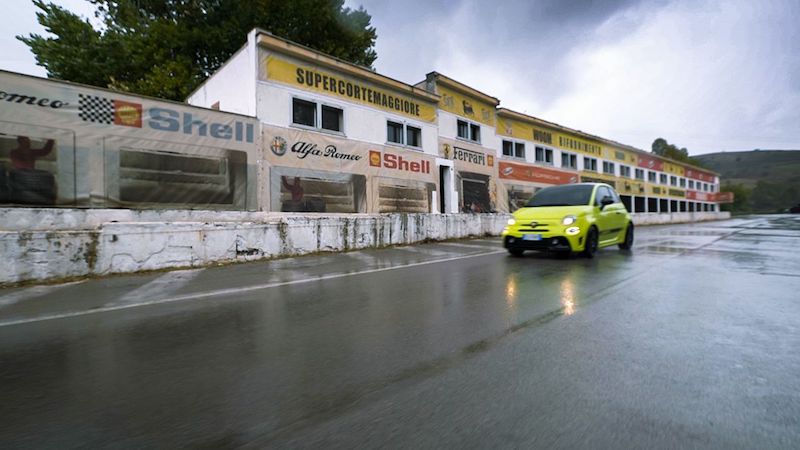 Abarth 595 debutta alla Targa Florio 2018