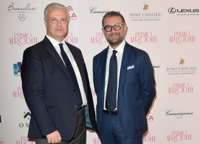 Camicissima annuncia la prima collezione donna al Premio Afrodite 2018