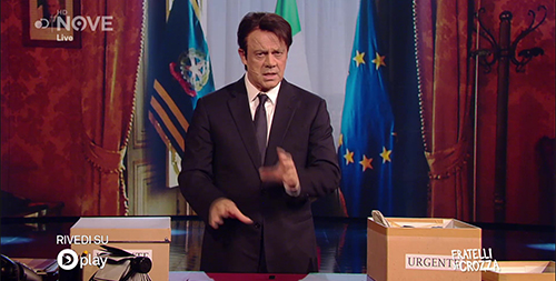 Crozza/Conte: “Non esiste lo Spread, impossibile con Pio Presto” Crozza/Conte: “Non esiste lo Spread, impossibile con Pio Presto”