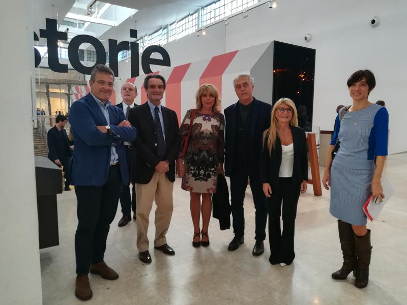 Triennale: Premio Claudio De Albertis con Attilio Fontana Triennale: Premio Claudio De Albertis con Attilio Fontana