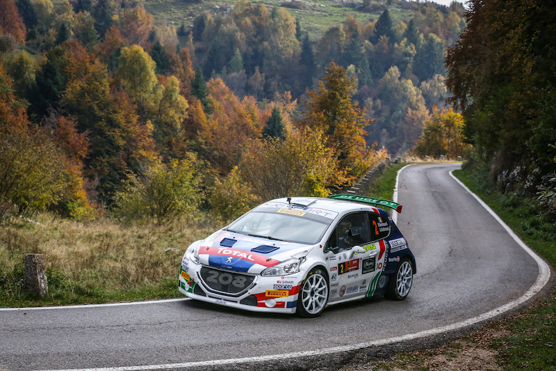 Andreucci e Andreussi con la Peugeot 208, sono i Campioni Italiani Rally 2018 Andreucci e Andreussi con la Peugeot 208, sono i Campioni Italiani Rally 2018