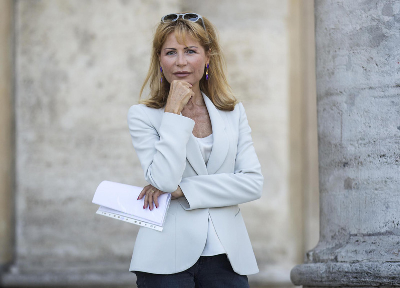 Lilli Gruber, lo sguardo obliquo del potere Lilli Gruber, lo sguardo obliquo del potere