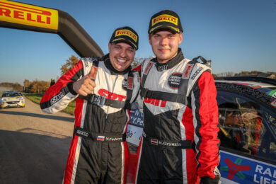 Pirelli, si aggiudica ERC junior con Gryazin e il itolo italiano con Andreucci