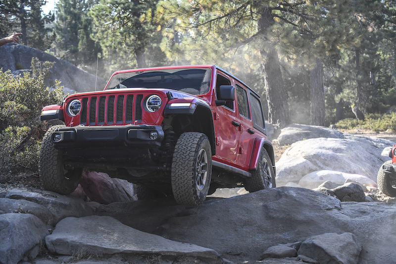 Nuova Jeep Wrangler Rubicon affronta il mitico Rubicon Trail Nuova Jeep Wrangler Rubicon affronta il mitico Rubicon Trail
