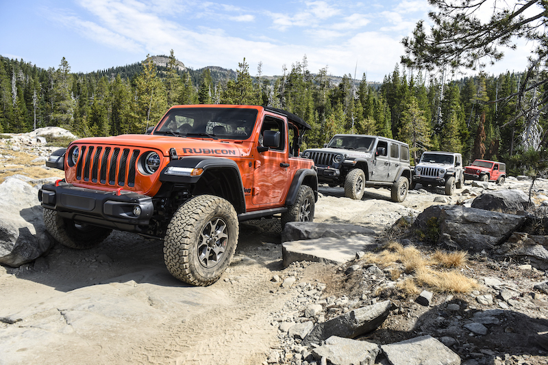 Nuova Jeep Wrangler Rubicon affronta il mitico Rubicon Trail Nuova Jeep Wrangler Rubicon affronta il mitico Rubicon Trail