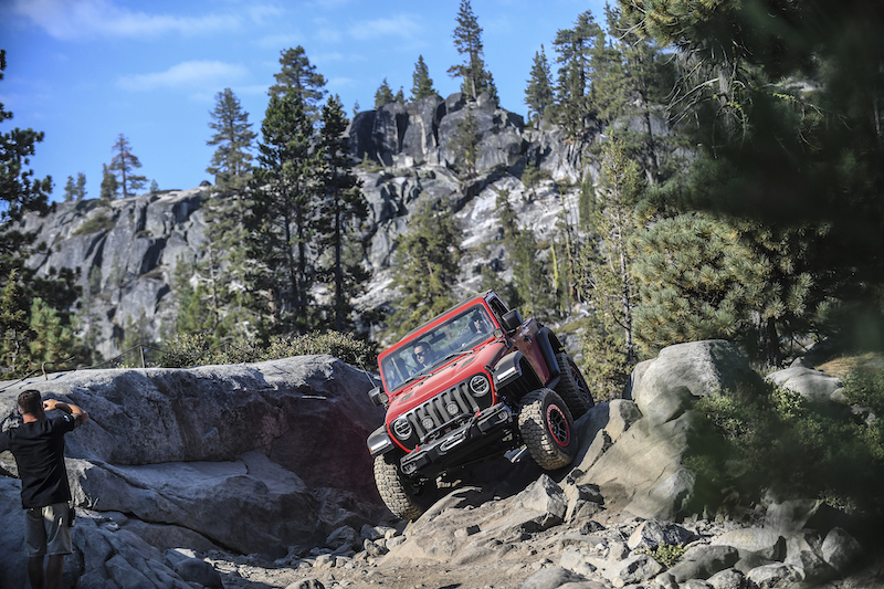Nuova Jeep Wrangler Rubicon affronta il mitico Rubicon Trail Nuova Jeep Wrangler Rubicon affronta il mitico Rubicon Trail